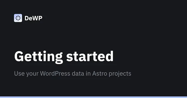 AstroのWordPress 用のローダー